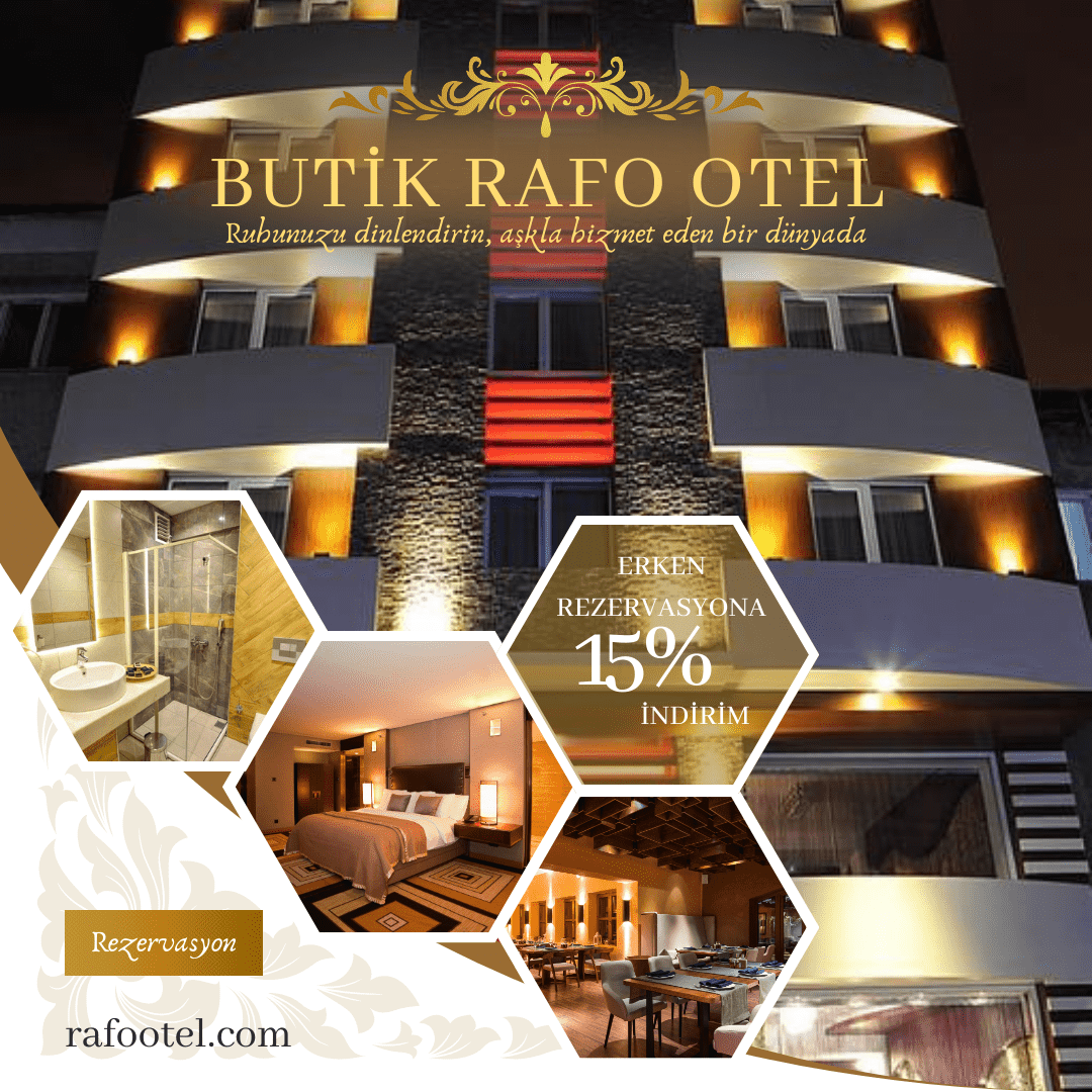 Butik Rafo Otel Temizlik, Konfor ve Lezzet Bir Arada!